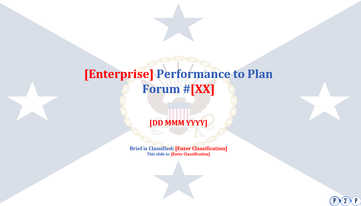 Forum Briefing Template
